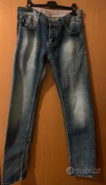 Jeans Uomo Cotton&Silk slim fit Tg 46