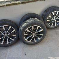 Cerchi in lega originali Volkswagen + gomme nuove