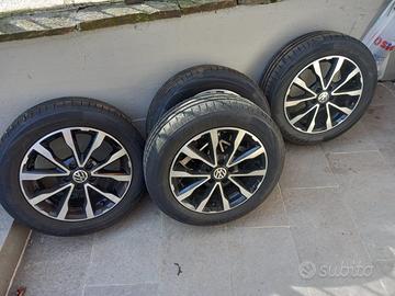 Cerchi in lega originali Volkswagen + gomme nuove