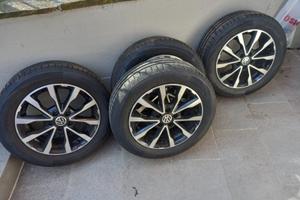 Cerchi in lega originali Volkswagen + gomme nuove