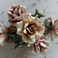 Capodimonte scultura in porcellana policroma