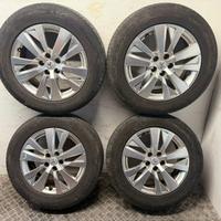 Set 4 cerchi in lega Peugeot 5008 17 con gomme Bar