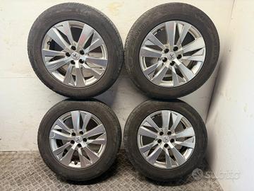Set 4 cerchi in lega Peugeot 5008 17 con gomme Bar