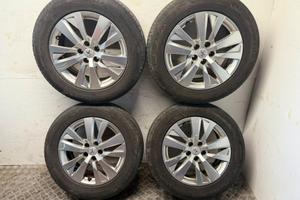 Set 4 cerchi in lega Peugeot 5008 17 con gomme Bar
