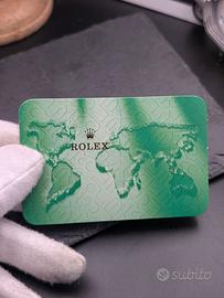 Card Calendario Rolex 2001–2002 – Ottime condizion