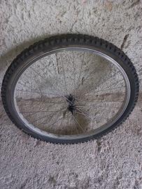 cerchio e gomma per mtb