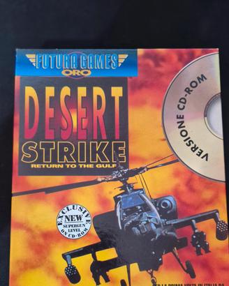 PC big box DESERT STRIKE Versione CD retrogame 