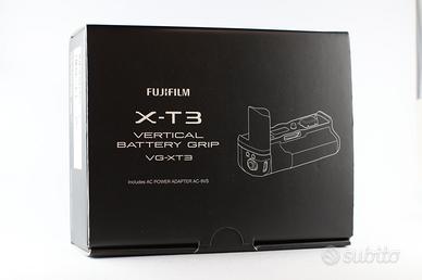 Fujifilm Vertical battery grip 
VG-XT3