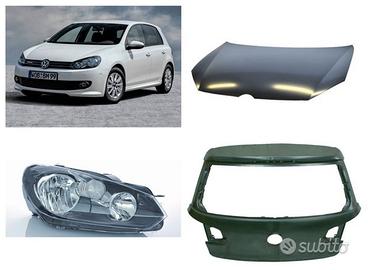 Vw Golf 6 musata cofano kit airbag portellone disc