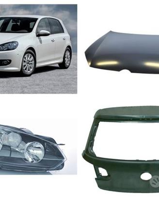 Vw Golf 6 musata cofano kit airbag portellone disc