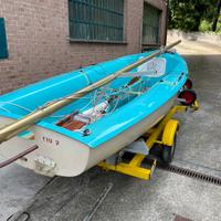 Barca a vela deriva Flying Junior