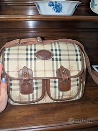 Borsa a spalla vintage Burberry