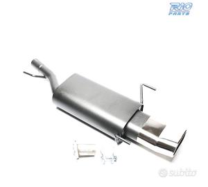 SILENZIATORE DI SCARICO PER OPEL ASTRA 1998-2009 x