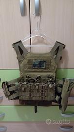 giubbotto militare per softair 