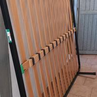 Rete Ortopedica matrimoniale a doghe marca DOIMO.