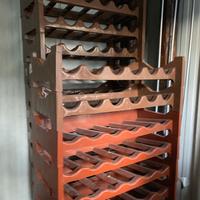 Porta bottiglie vino in plastica