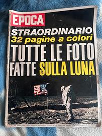 Rivista Epoca Agosto 69 Speciale sbarco sulla Luna