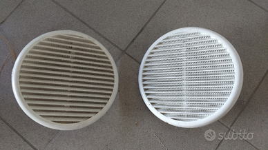 Kit Griglie aerazione 160mm con retina e molla