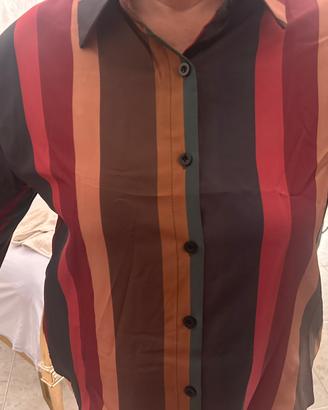 Camicia manica a sbuffo