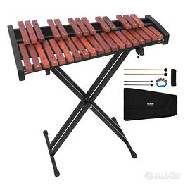 Strumento Glockenspiel Diatonico Xilofono 32 Note