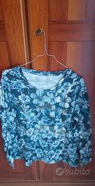 maglia manica lunga floreale