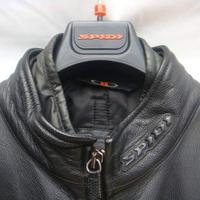 SPIDI giaccone in pelle