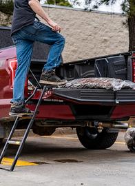 Scaletta pieghevole sponda pick-up 
