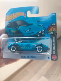 Hotwheels Mazda Mx 5 Miata blu