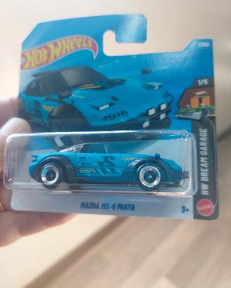 Hotwheels Mazda Mx 5 Miata blu