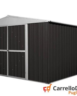 Box prefabbricato in acciaio 360x430cm nero