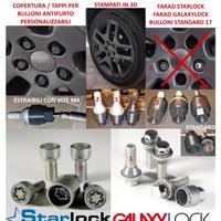 Copertura bulloni antifurto Starlock Galaxylock