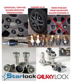 Copertura bulloni antifurto Starlock Galaxylock