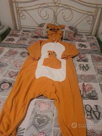 Tuta da Canguro in pile da adulto