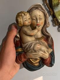 Madonna vintage ceramica