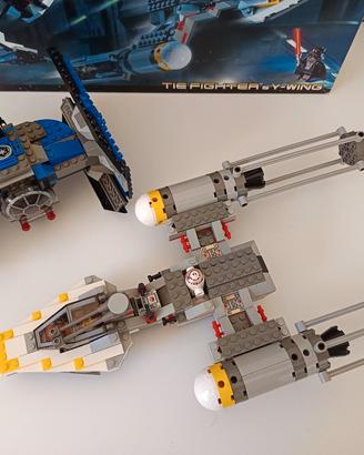 LEGO Star Wars n. 7150 Tie Fighter & Y-Wing