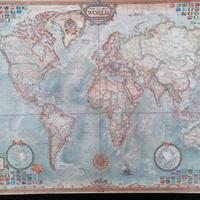Puzzle 4000 pezzi. Mappa politica 