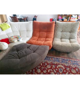 Divano Modulare Chateau d'Ax Mod. Silhouette - 5 P