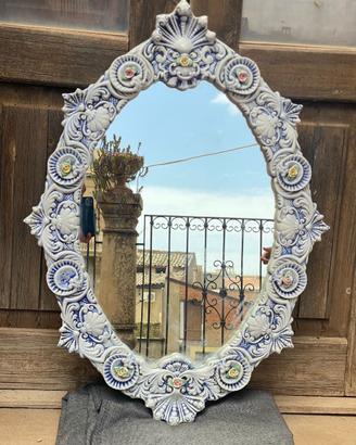 Set accessori arredo bagno ceramica vintage