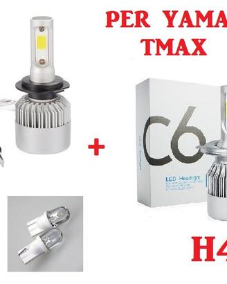 LAMPADE H4 + H7 LED  TMAX 500 /  SUZUKI BURGMAN