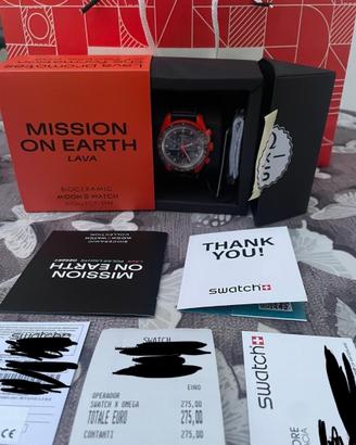 Omega x Speedmaster mission on earth