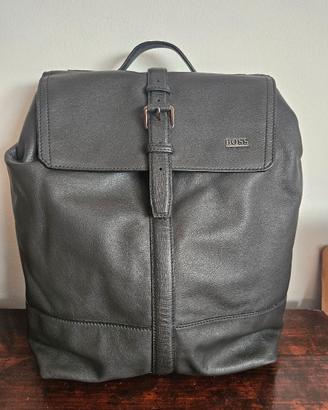 Zaino uomo in pelle Boss