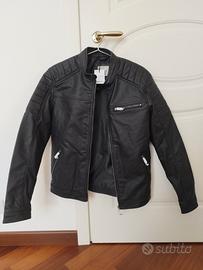 giacca in ecopelle Jack & Jones nuova