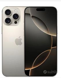 IPHONE 16 PRO MAX 256 titanio naturale “LEGGI SOTT