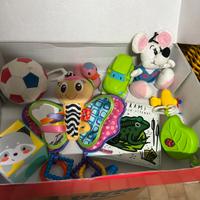 Giochi assortiti bimbi 0-1 anno in box Disney