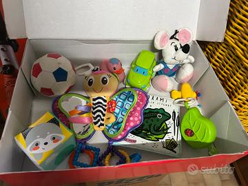 Giochi assortiti bimbi 0-1 anno in box Disney