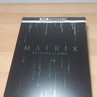Metal box  con doppio disco  Matrix Resurrection