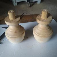 Piedi a cipolla per mobili in stile