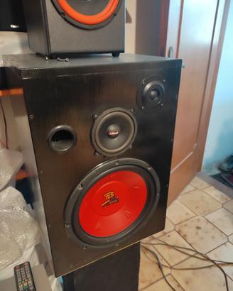 COPPIA DIFFUSORI, WOOFER 30CM, 4ohm, ULTIMO PREZZO
