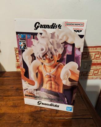 One Piece  Monkey D Luffy gear 5 Grandista figure 