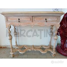 CONSOLLE DUE CASSETTI SHABBY